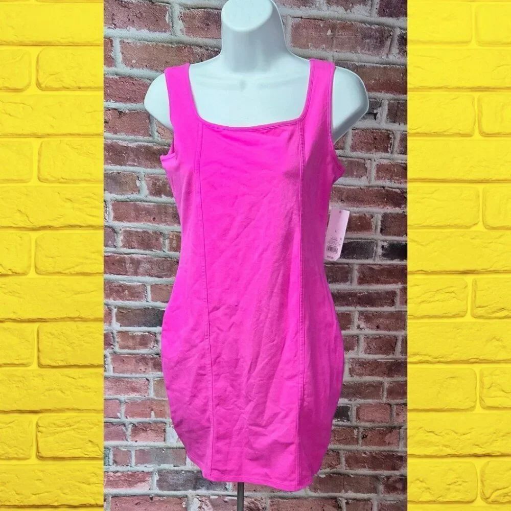 Women's WILD FABLE Sleeveless Seamed Bodycon‎ Dress Large